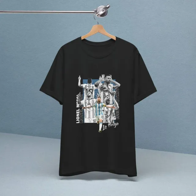 Remera Oversize Lionel Messi Collage "Ankara & La Pulga" 3