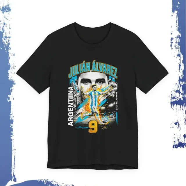 Remera Oversize Julián Álvarez #9 "Road to 2026"