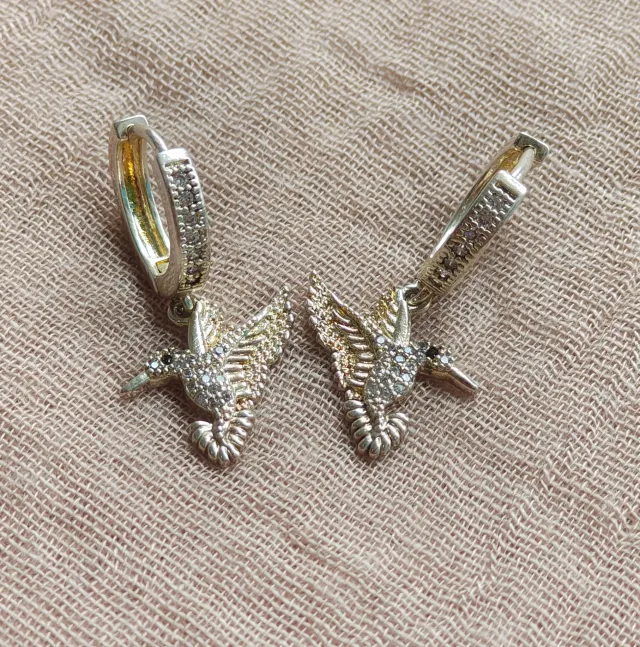 Argollitas Colibrí 2