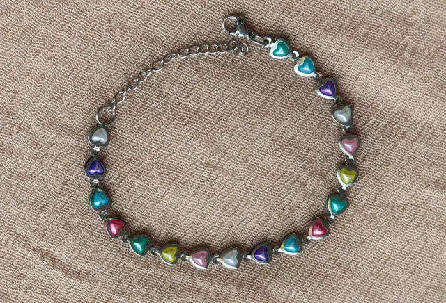 Pulsera corazones