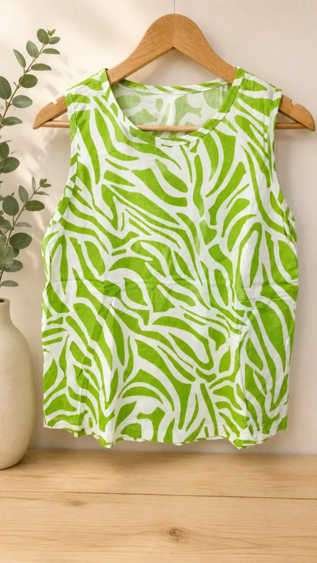 Musculosa de lino