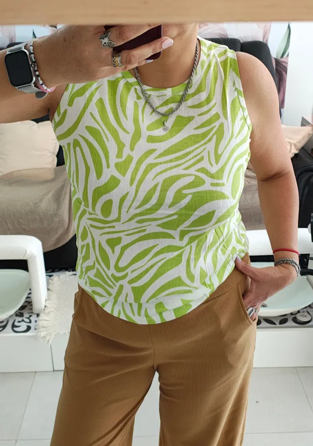 Musculosa de lino 3