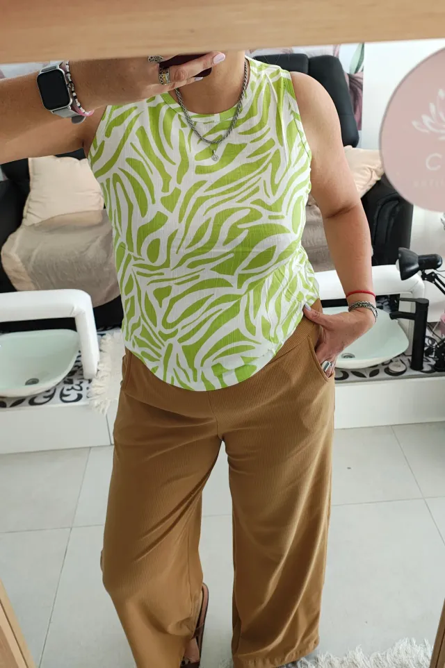 Musculosa de lino 2