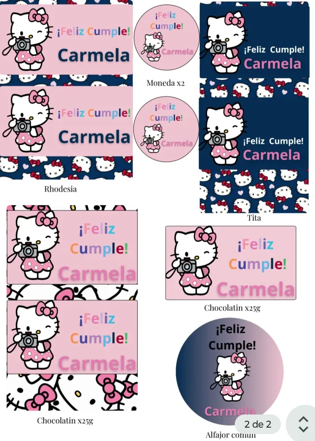 Candy Bar (solo papelería)