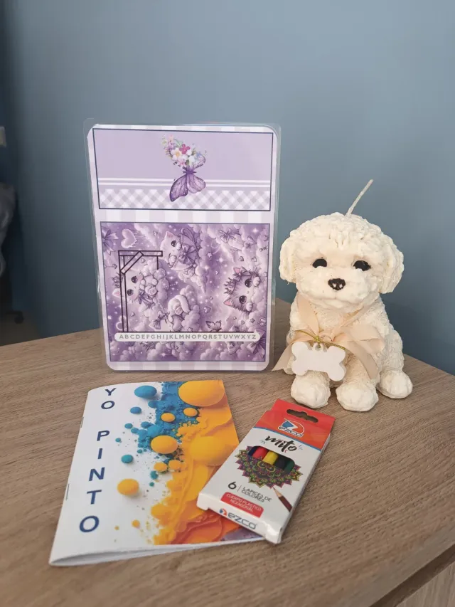 Tablero mágico infantil personalizado | Doble cara, divertido y reutilizable 2