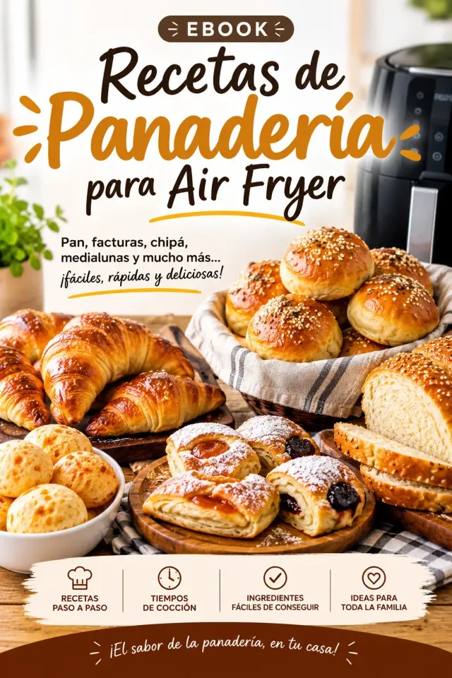 Ebook Recetas de panadería para Air Fryer