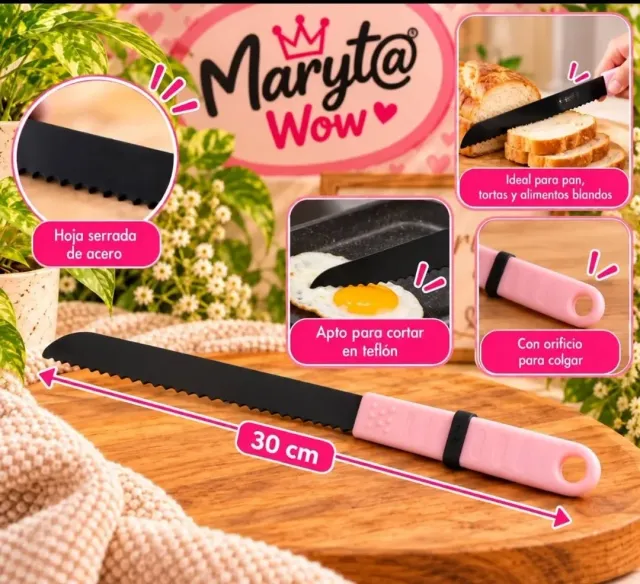 cuchillo para teflon ES POR ENCARGO DEMORA UNOS DIAS EN LLEGAR CONTACTAME