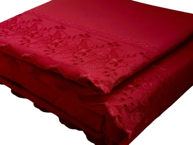 Juego de sábanas con brodery 4