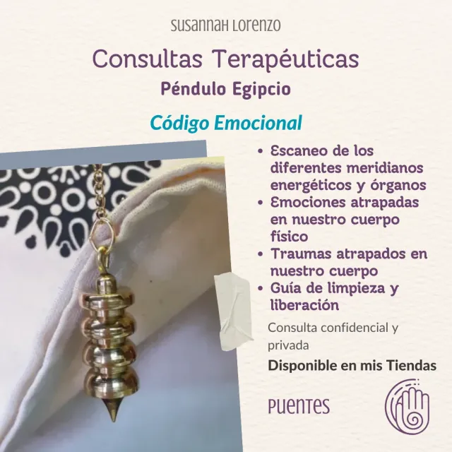 Consulta Código Emocional - Péndulo Terapéutico