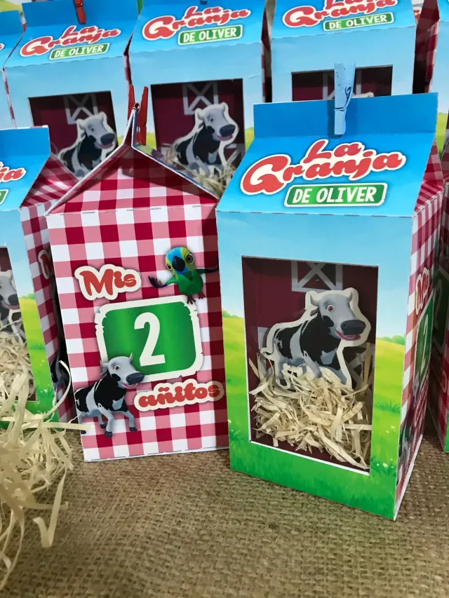Milk box mini con visor