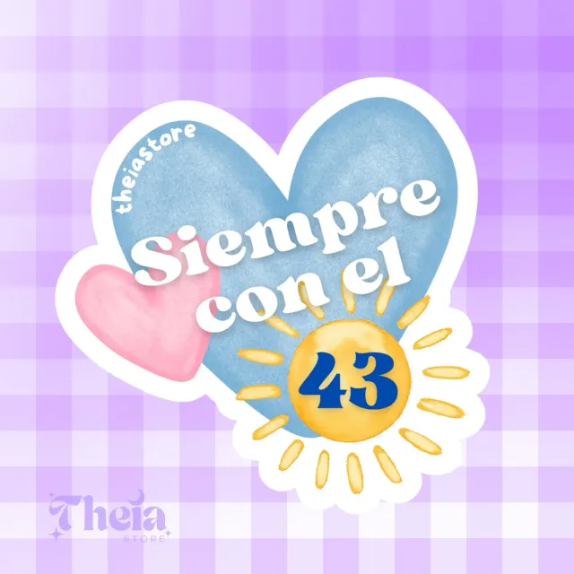 #SiempreConEl43 - Sticker