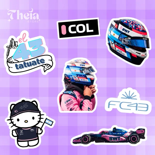 FC43 - Pack de Stickers sueltos