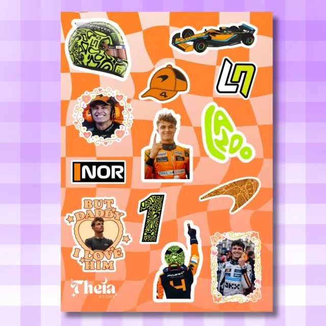 LN1 - Planchita de Stickers