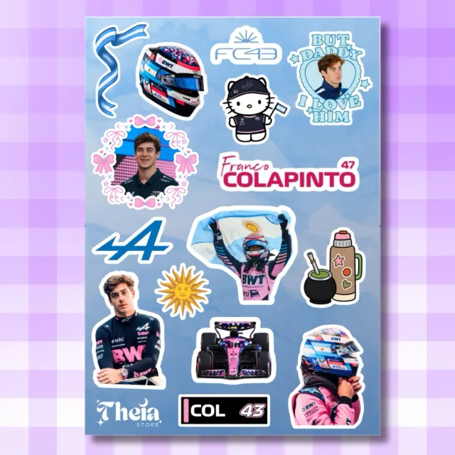 FC43 - Planchita de Stickers