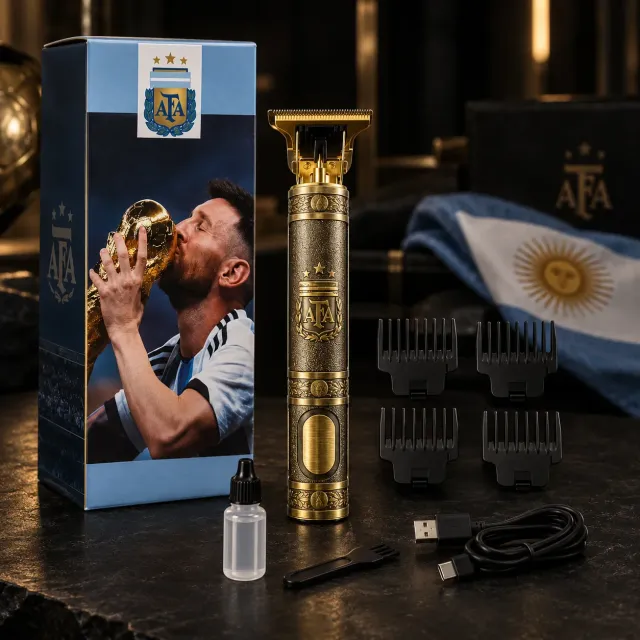 Máquina Afeitadora | Patillera | Corta Pelo Recargable - Modelo Messi AFA