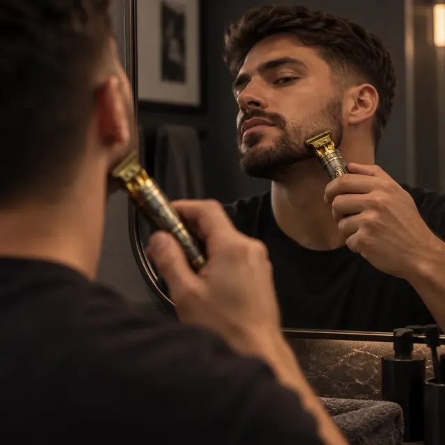 Máquina Afeitadora | Patillera | Corta Pelo Recargable - Modelo Messi AFA 2