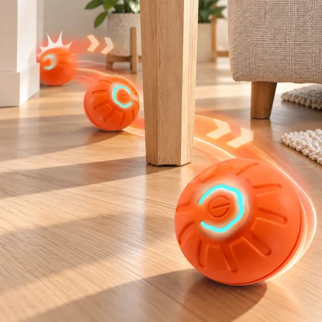 Pelota Interactiva Inteligente para Perro y Gato - Recargable USB 4