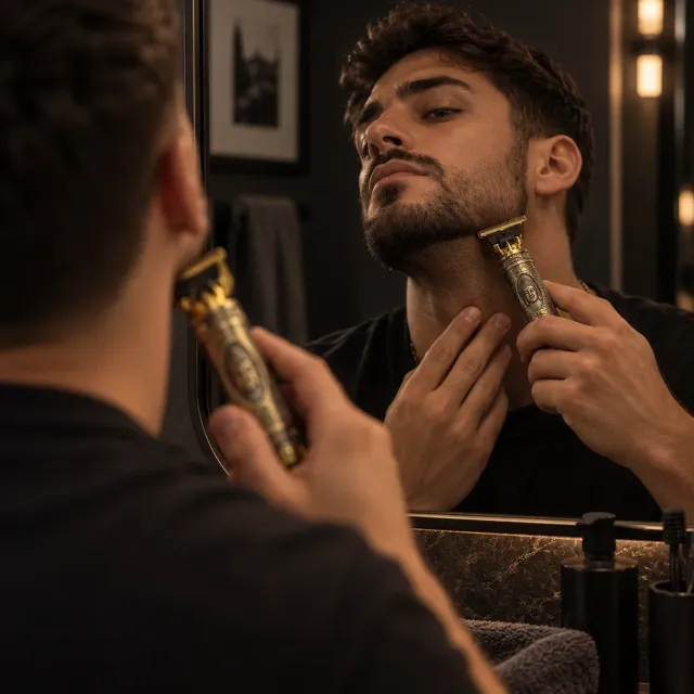 Máquina Afeitadora | Patillera | Corta Pelo Recargable - Vintage Buda 5