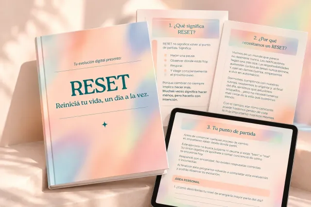 RESET - Reinicia tu vida, un día a la vez.