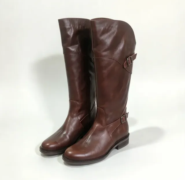 Botas largas color chocolate