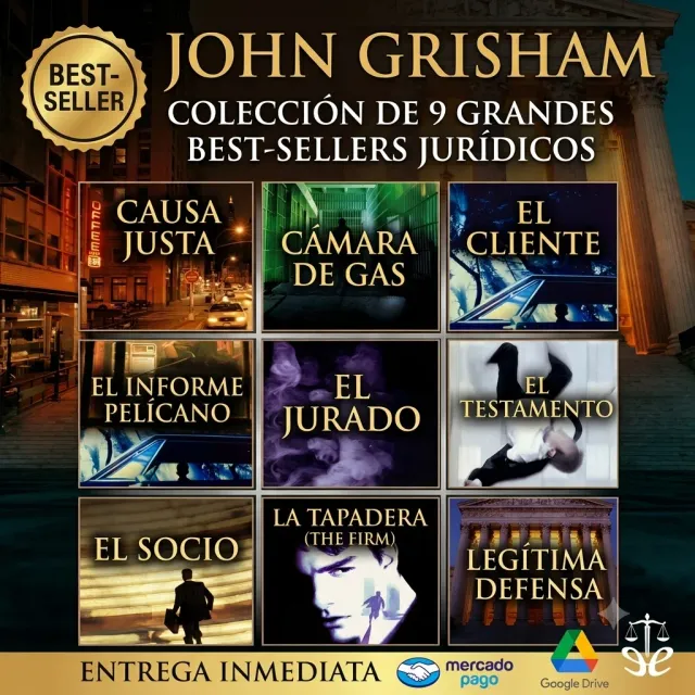 PACK COLECCIÓN JOHN GRISHAM- VOL 2 📚