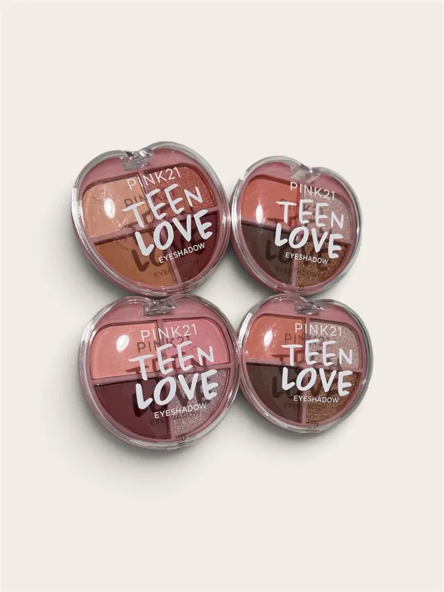 Sombras corazón teen love Pink 21