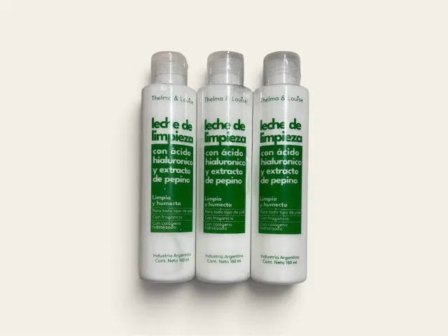Leche de limpieza ácido hialuronico & pepino