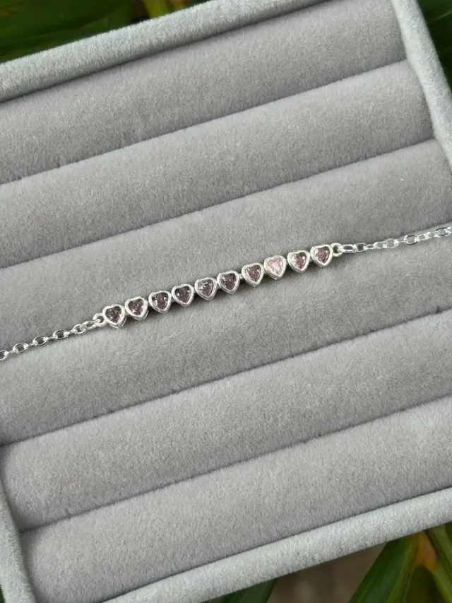 Pulsera Corazones
