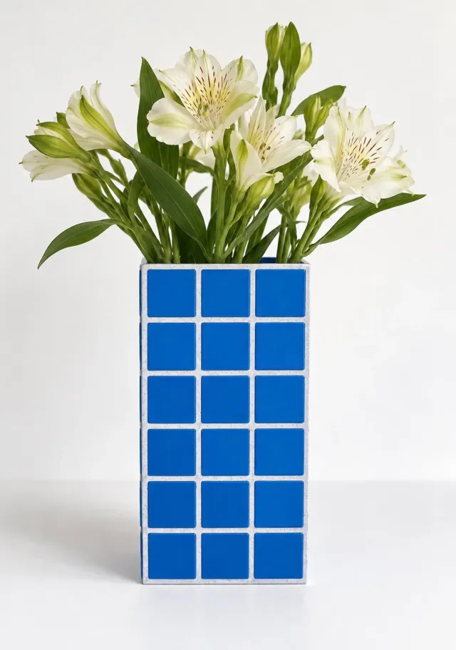 Florero Azulejos 2