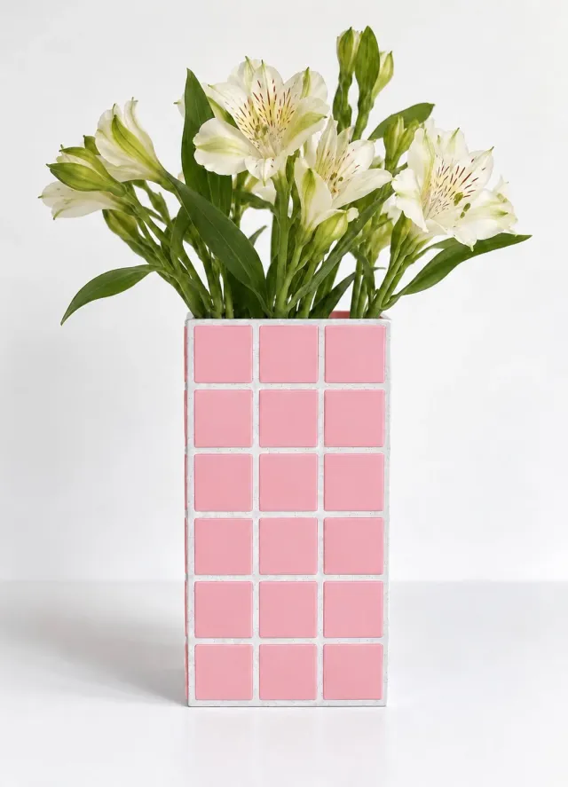 Florero Azulejos 5
