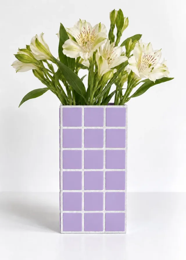 Florero Azulejos 7