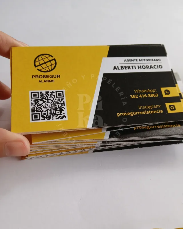 Tarjeta Personal (horizontal) 2