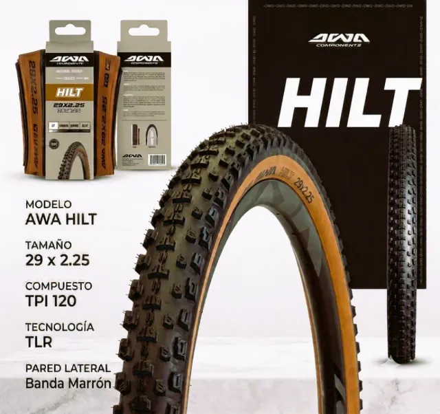 CUBIERTA AWA HILT 29x2.25 - TUBELESS READY - SINGLE COMPOUND - 120 TPI LITE