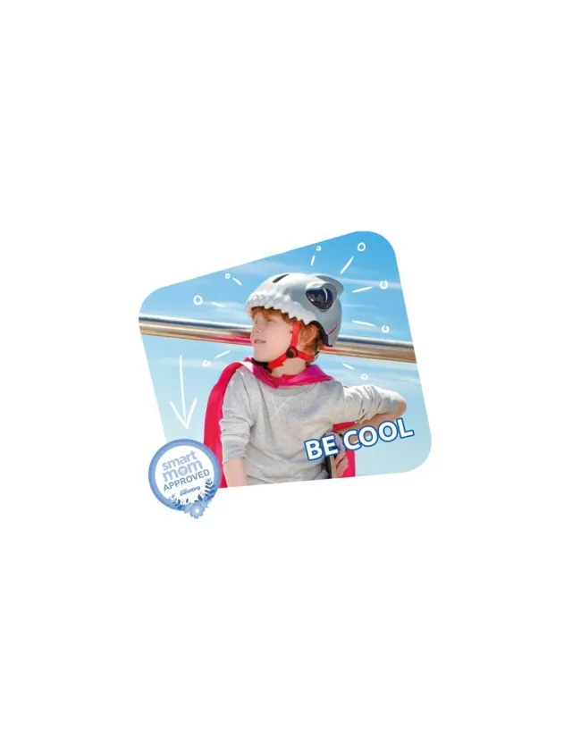 CASCO CRAZY SAFETY TIBURÓN GRIS 2
