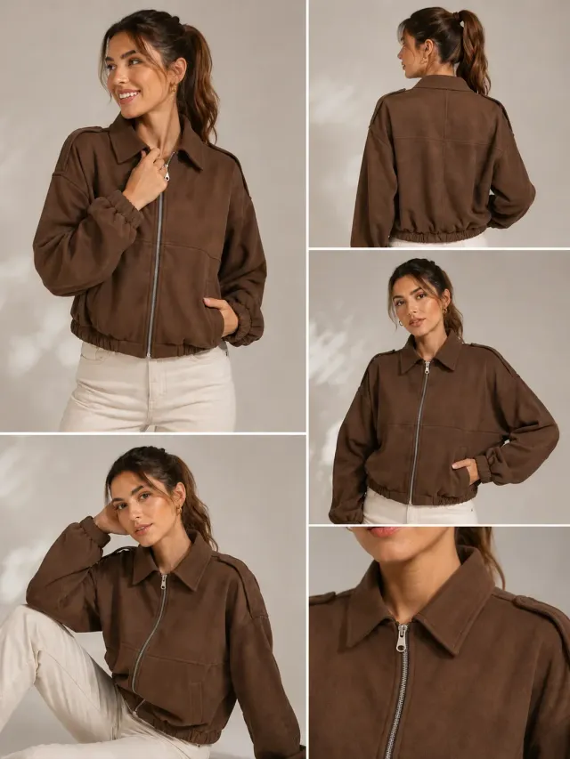 Campera de Gamuza . T. 2, 3