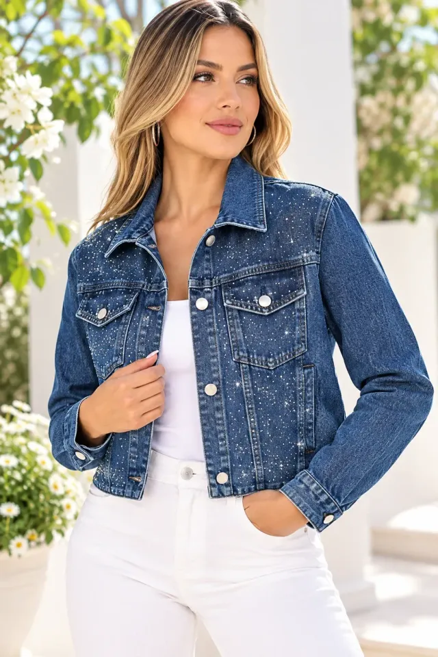 Campera con Brillo