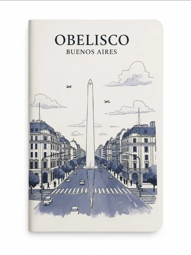 Libreta A6 Obelisco