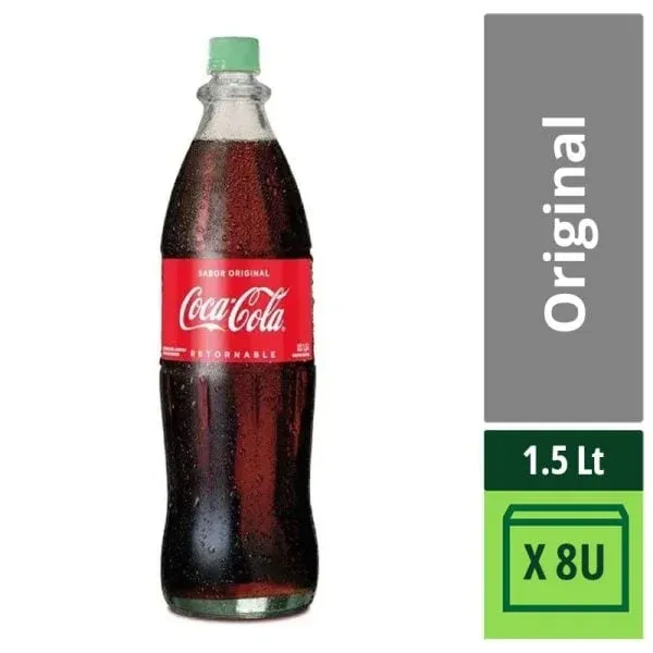 Coca cola de vidrio