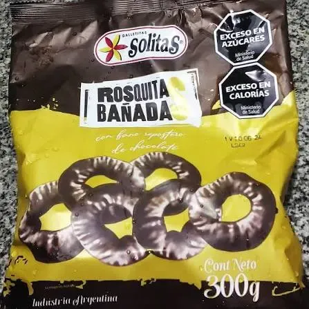 Rosquitas bañadas de chocolate de 300g