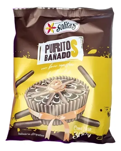 Palitos bañados de chocolate 300g