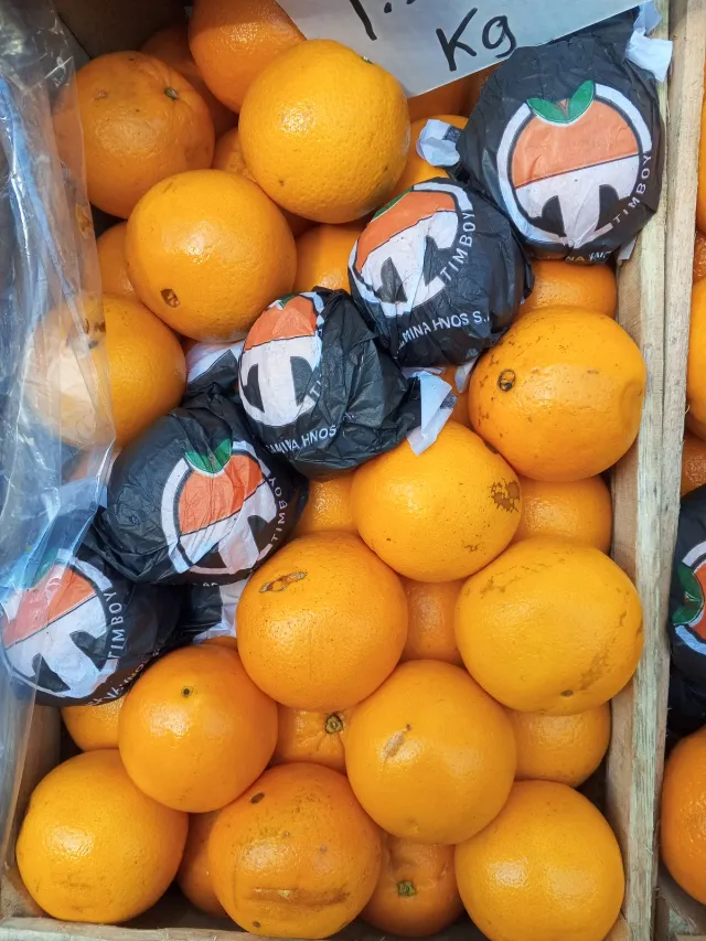 Naranja obligó kg