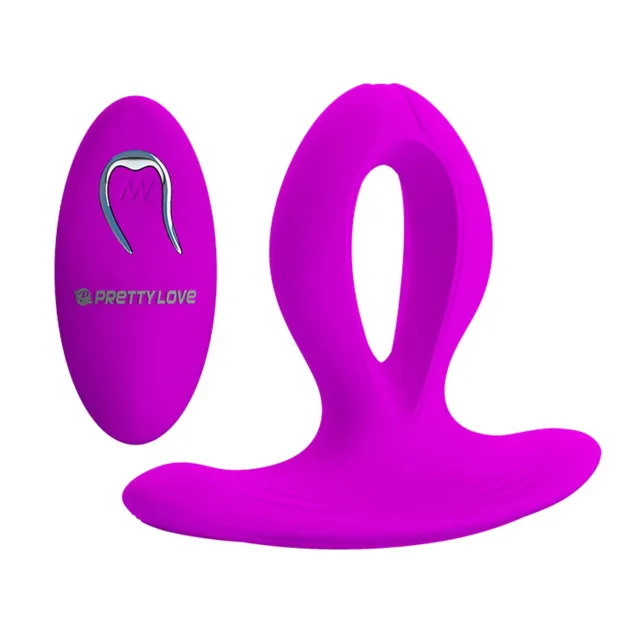 VIBRADOR DUAL  ANAL VAGINAL PUNTO-G SILICONA MULTIFUNCION RECARGABLE USB CONTROL