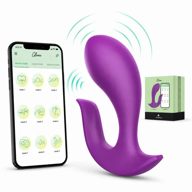 WEARABLE G-SPOT VIBRATOR - APP GLUXE