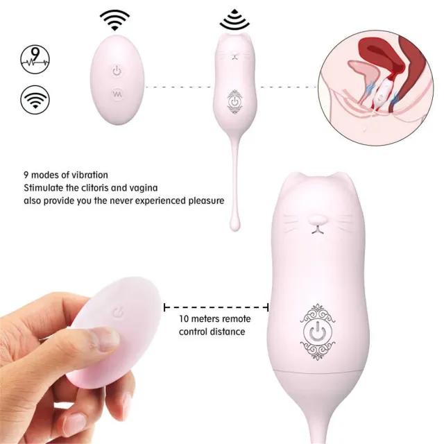 MIAOU VIBRADOR INALAMBRICO MULTIFUNCIONAL RECARGABLE USB