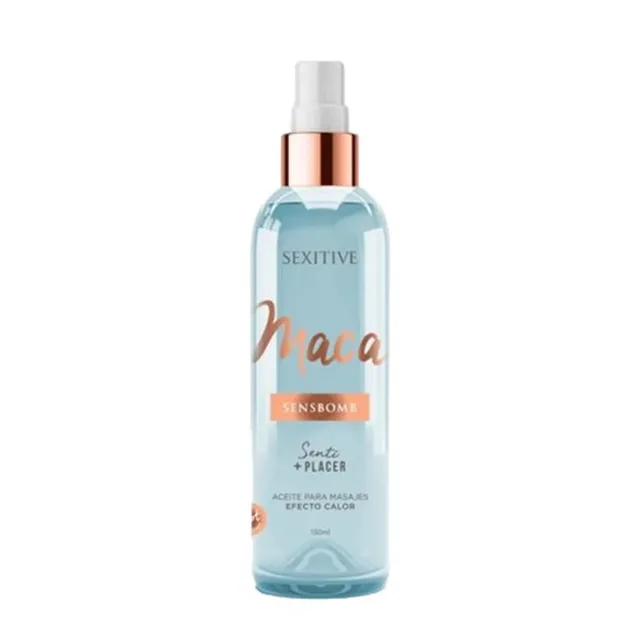 ACEITE PARA MASAJES EFECTO CALOR - MACA - 130 ML