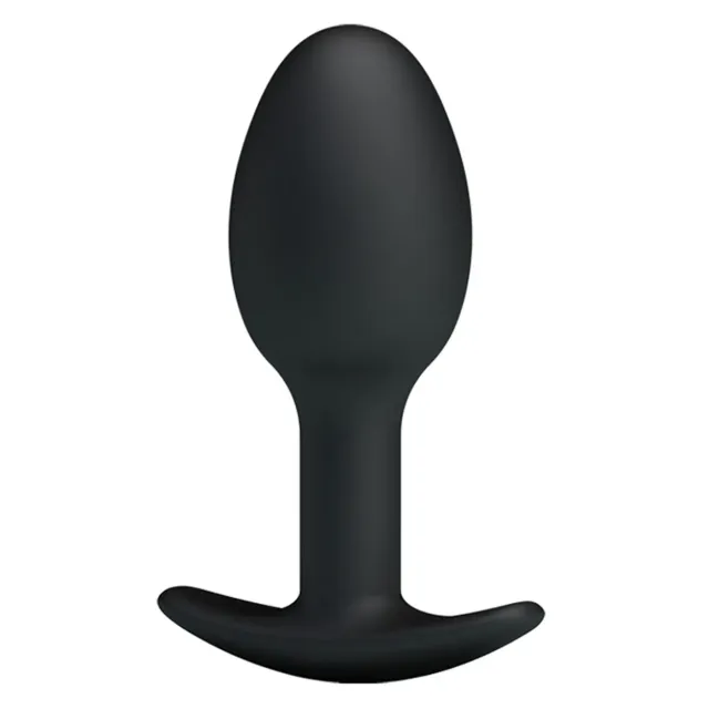 PLUG ANAL SILICONA CON BOLA INTERIOR 8,4 CM X 3CM