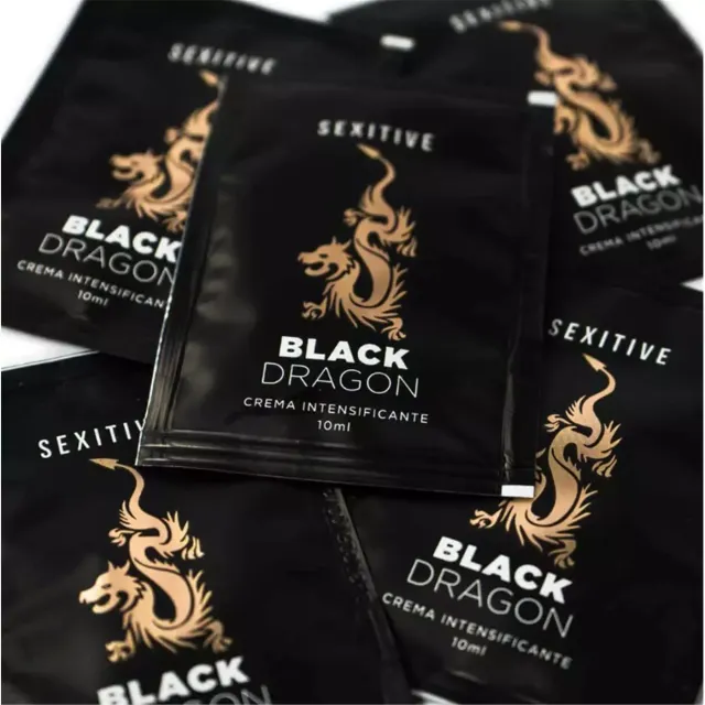 PACK POUCH CREMA INTENSIFICANTE BLACK DRAGON 5 UNIDADES