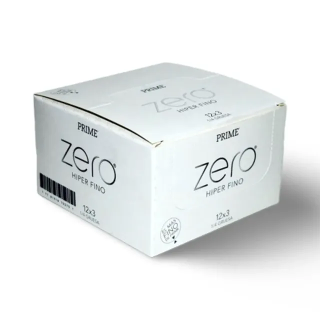 PRESERVATIVOS ZERO 12 X 3