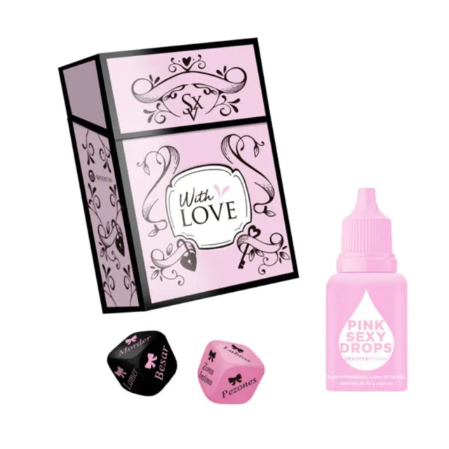 LOVE KIT PINK SEXY DROPS! + DADOS CLÁSICOS