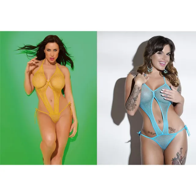 TRIKINI DE RED BLANCO